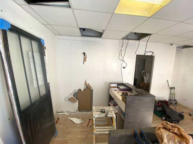 Modernisation complète d'un magasin de téléphonie sur la commune de Saint-Lys Peintre sur Saint-lys