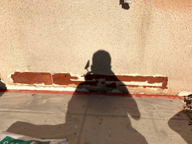 Rénover une façade et traiter les fissures sur la commune de Saint-Lys peintre Bérat