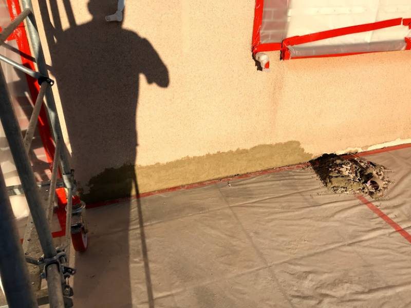 Rénover une façade et traiter les fissures sur la commune de Saint-Lys peintre Saint-Lys