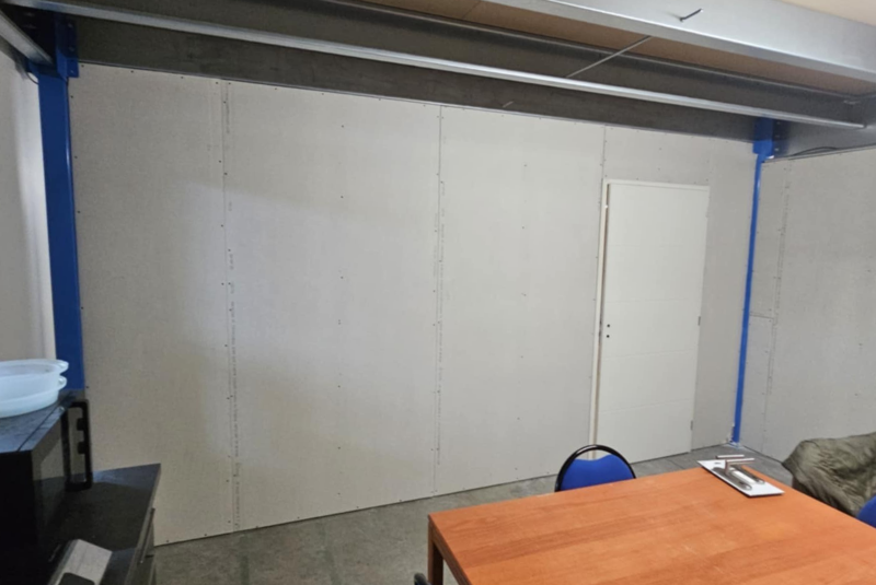 Création d'une salle de pause en placo à Toulouse 