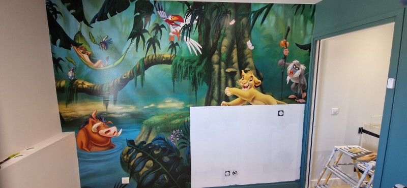 Finitions papier peint à Fontenilles